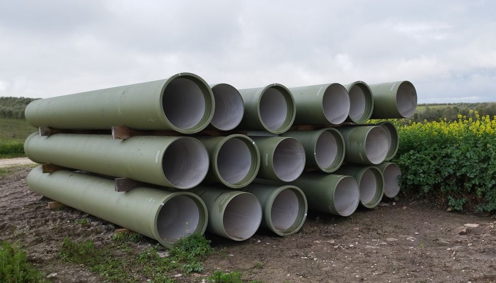 PAM IRRIGAL est� disponible en di�metros DN 150 a DN 600 y cuenta con la gama PAM IRRIGAL C25, para DN 350 a DN 600