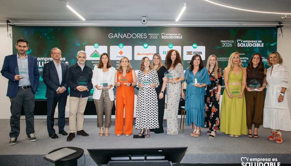Galardonados con los XI Premios Mi Empresa es Saludable
