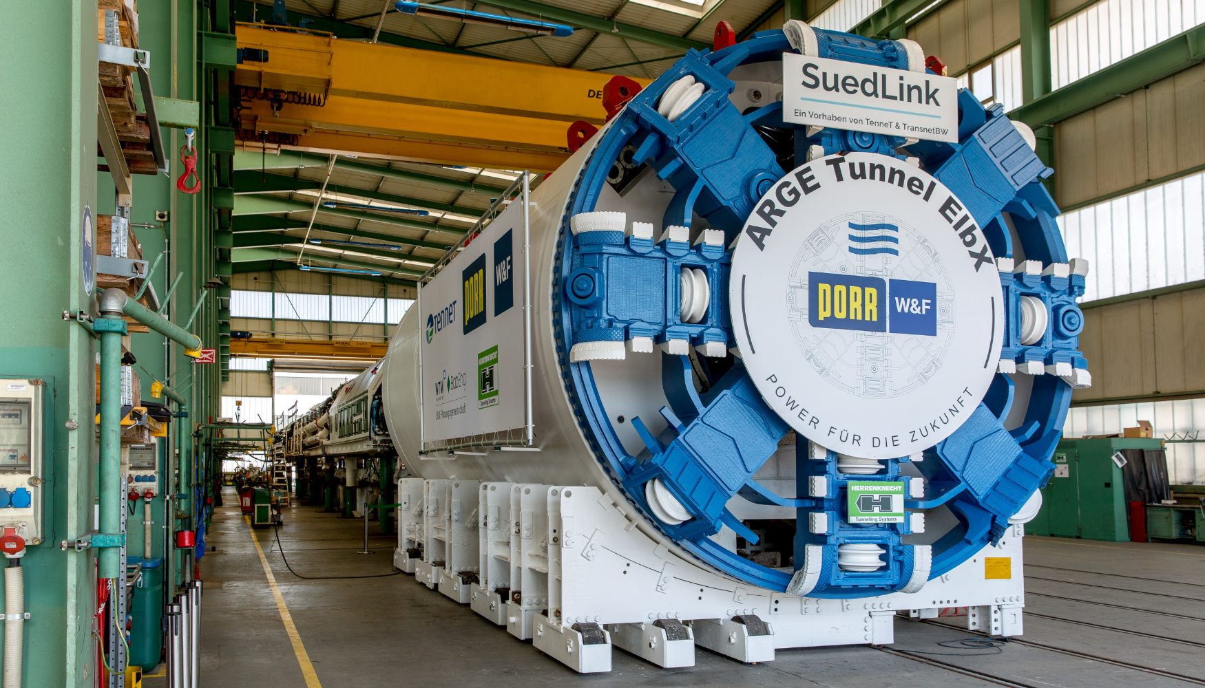 La Mixshield para ElbX durante la prueba en f�brica en julio de 2024
