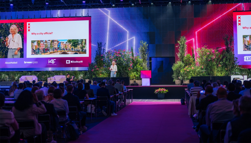 Sacha Stolp, directora de Innovaci�n, Activos Preparados para el Futuro y Adaptaci�n Clim�tica del Ayuntamiento de �msterdam...