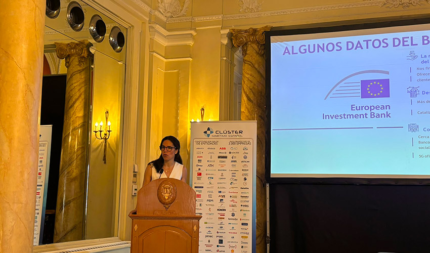 Paz Guzm�n, consejera econ�mica senior del Grupo Banco Europeo de Inversiones (BEI)
