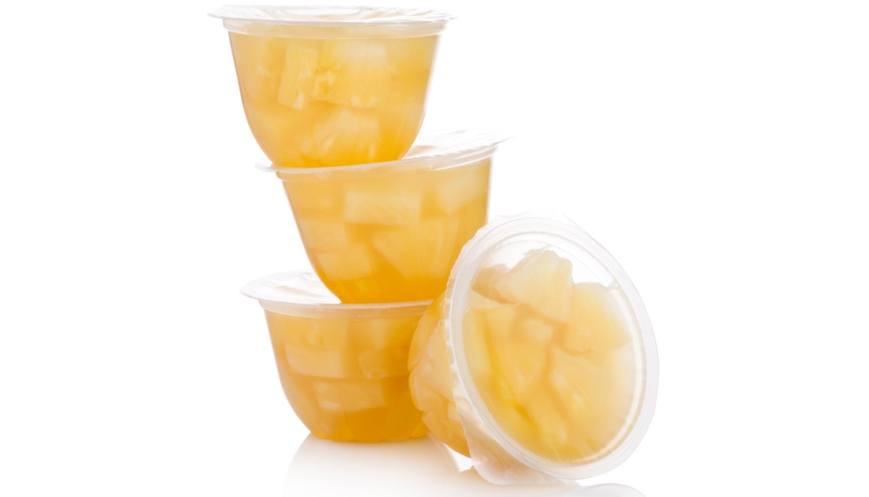 Los productos que contienen trozos de fruta pueden son dif�ciles de pasteurizar sin da�ar su delicada textura