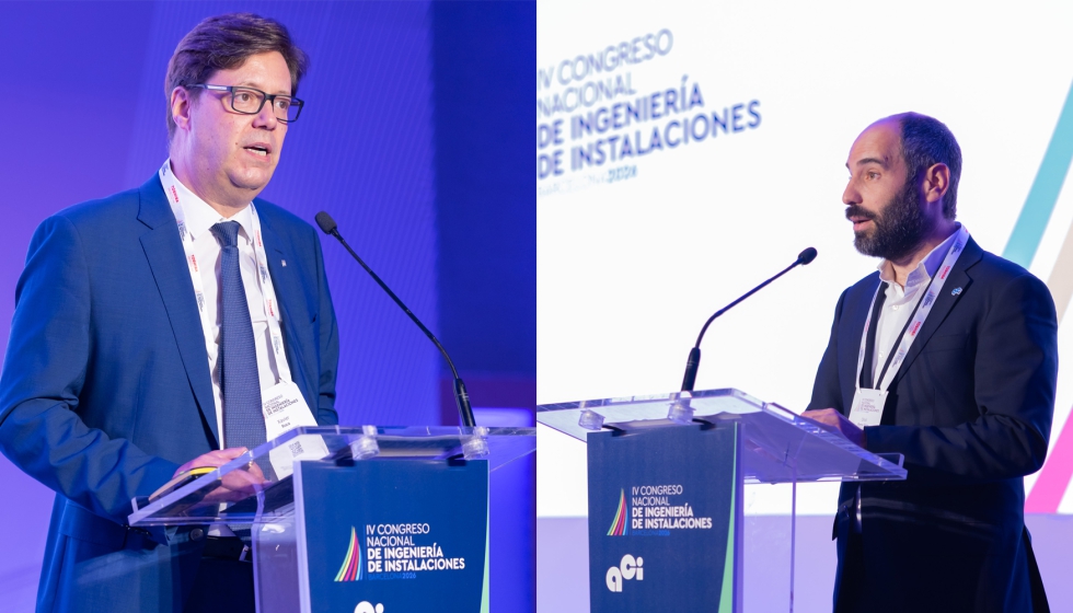 Xavier Roca y Oriol Perna durante sus intervenciones