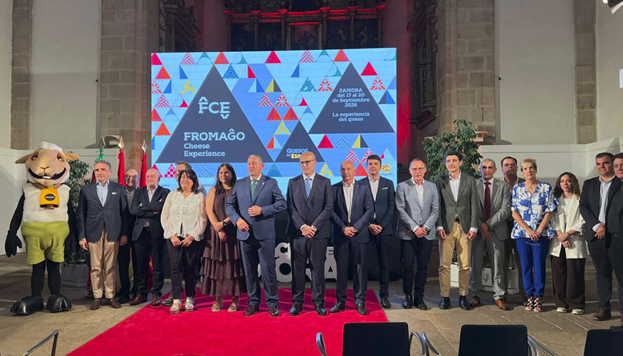 Foto de familia de la presentaci�n de la edici�n de 2026 de Fromago