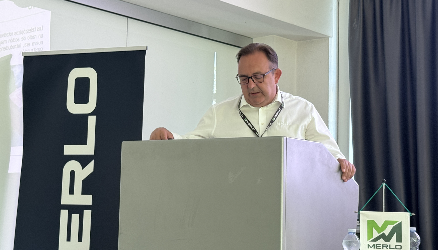 Juan Francisco Segovia, area manager de Merlo Ib�rica