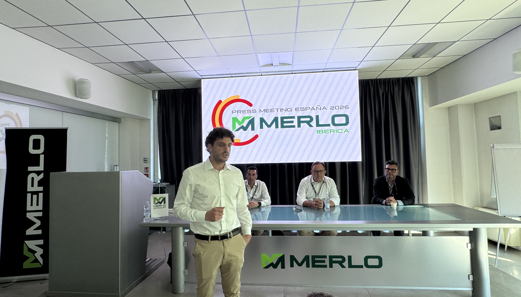 Nicol� Bessone, director de Exportaci�n de Merlo