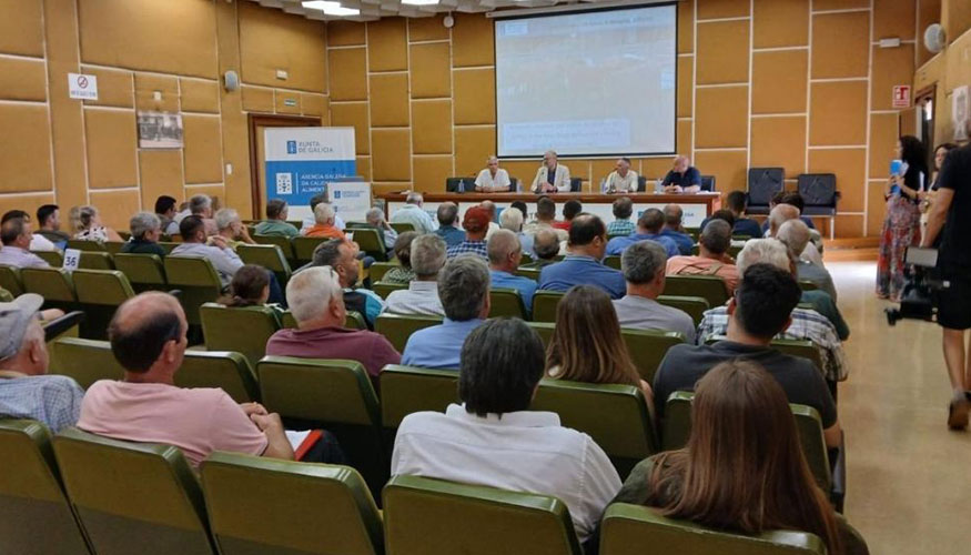 Celebraci�n de la subasta en las instalaciones de Mabegondo
