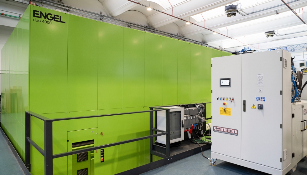 La Engel duo 4000 combi M instalada en el centro t�cnico de Inevo est� disponible para que fabricantes y proveedores realicen pruebas de moldes y...