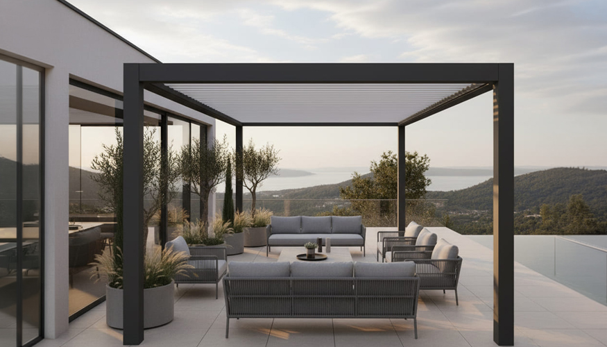 La estructura modular de V�rtika facilita su integraci�n tanto en proyectos residenciales como en hoteles