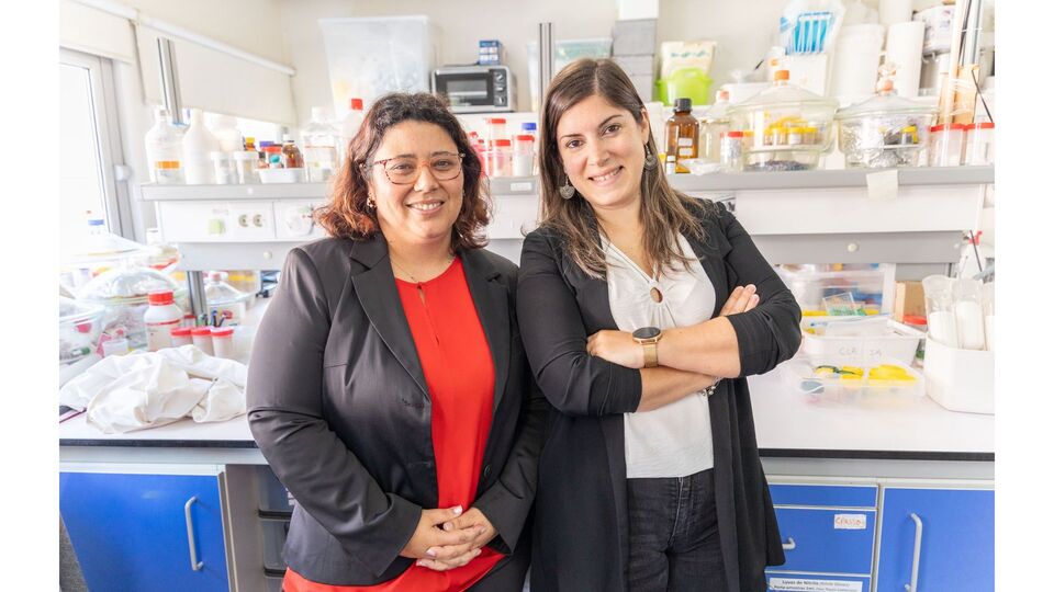 As investigadoras Cl�udia Passos e S�lvia Petronilho. Foto: Universidade de Aveiro