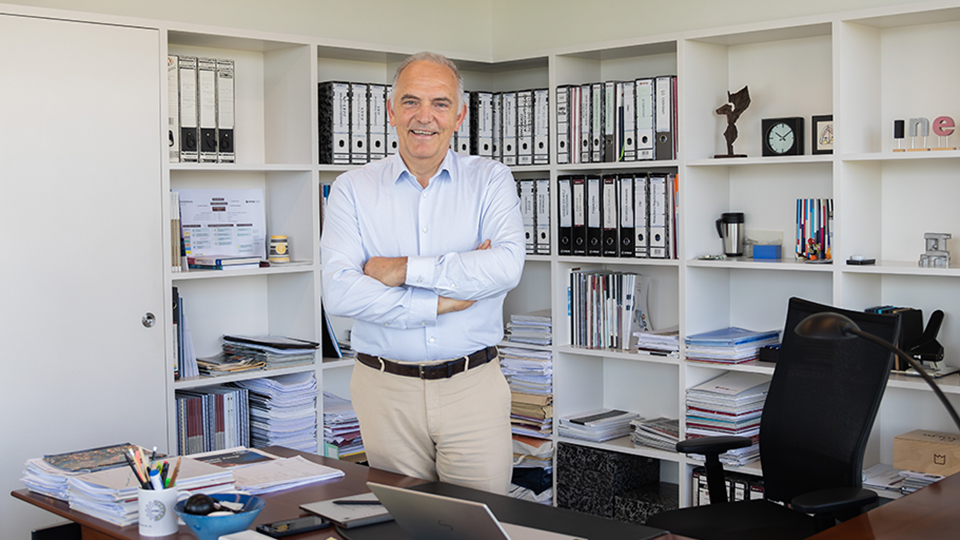 Alcib�ades Paulo Guedes, presidente do Conselho de Administra��o Executivo do INEGI