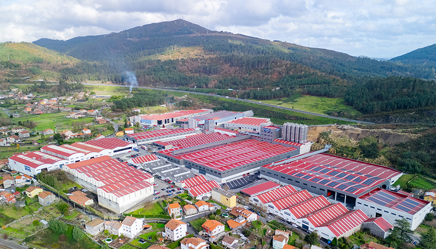 Instalaciones de STAC en Padr�n (Pol�gono Industrial Picusa). Foto: STAC