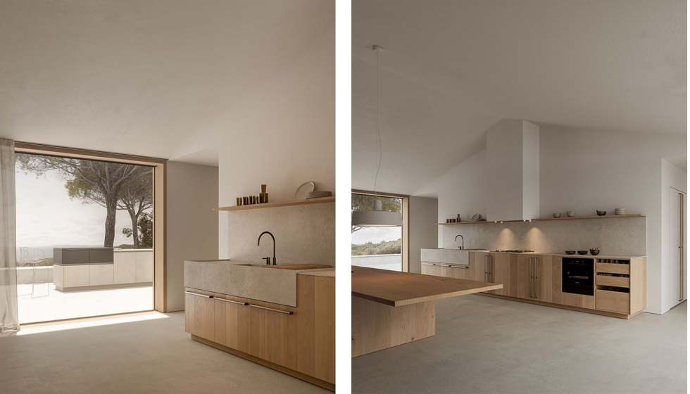 Conectando comedor, sal�n y terraza con naturalidad...