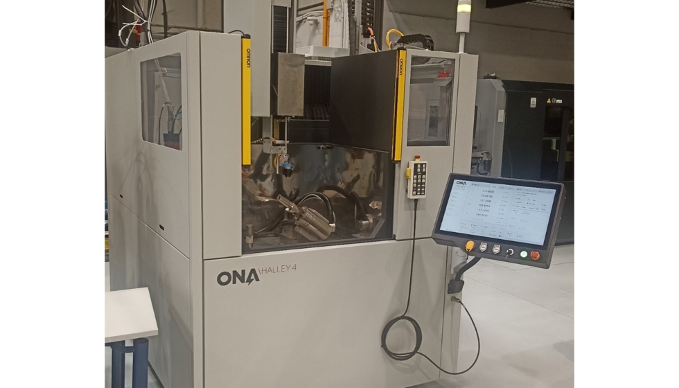 Figura 2. M�quina Fast-Hole EDM ONA Halley 4 instalada en el CFAA