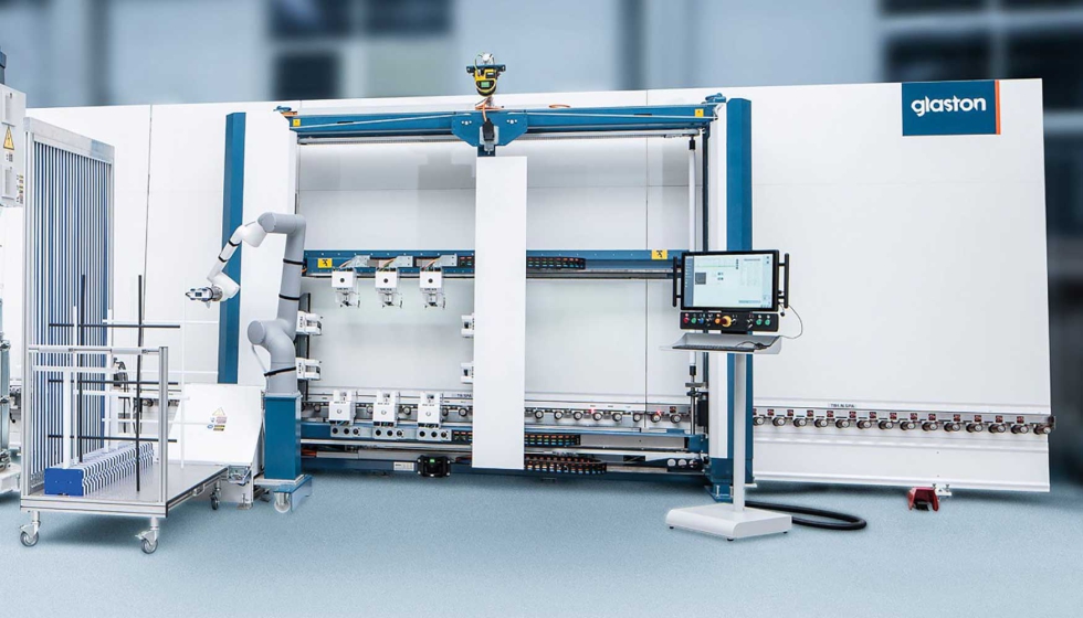 Glaston Muntin'Master, con extensi�n para cobot