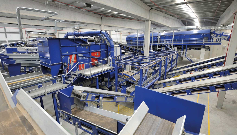 Unidade de triagem instalada pela Stadler em Espanha