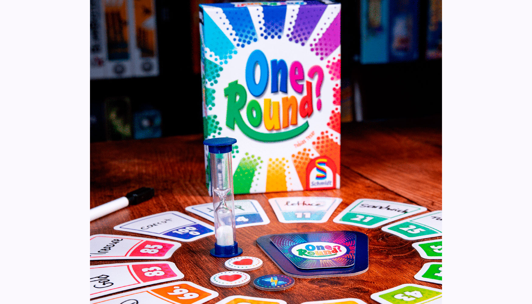One Round?', un party game de asociaci�n de palabras pensado para grupos de hasta doce jugadores y con partidas de unos quince minutos de duraci�n...
