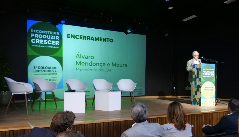 �lvaro Mendon�a e Moura, presidente da CAP - Confedera��o dos Agricultores de Portugal