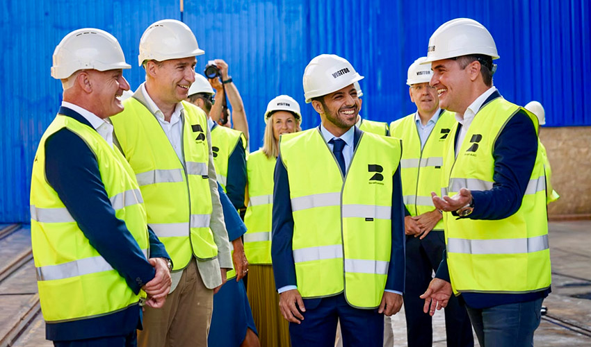 Nelson MacKie, Santiago Bardal, Mohamed Al Breiki y Mikel Jauregi