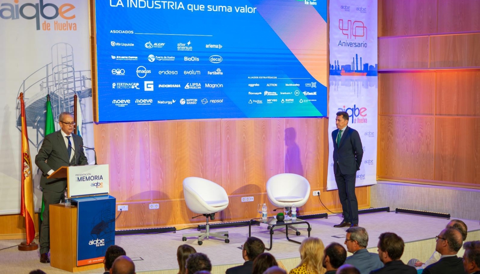 Un momento de la presentaci�n de la Memoria Anual 2025 de AIQBE, en la que se dieron a conocer los principales datos de inversi�n...