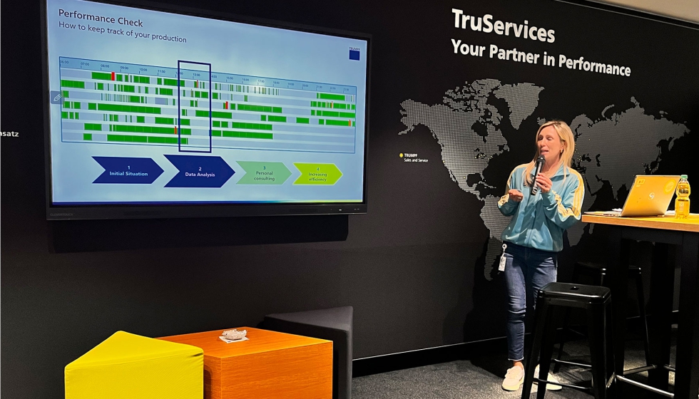 Integrado na nova plataforma TruService, o Performance Check procura oportunidades de otimiza��o dos processos produtivos...