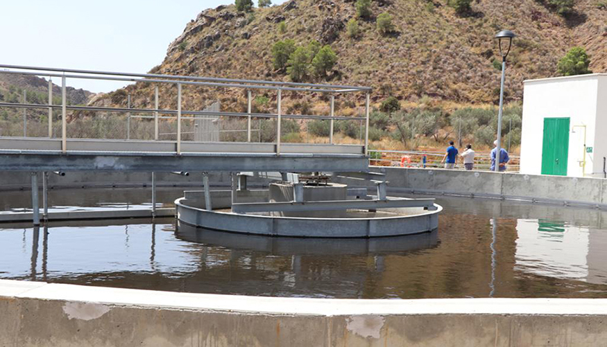 Las obras de acondicionamiento y mejora de la estaci�n depuradora de aguas residuales de Ug�jar, en la provincia de Granada...
