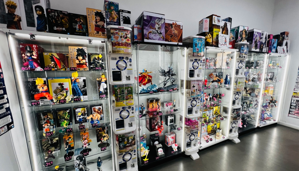Entre su oferta se encuentran tambi�n productos y figuras de coleccionismo
