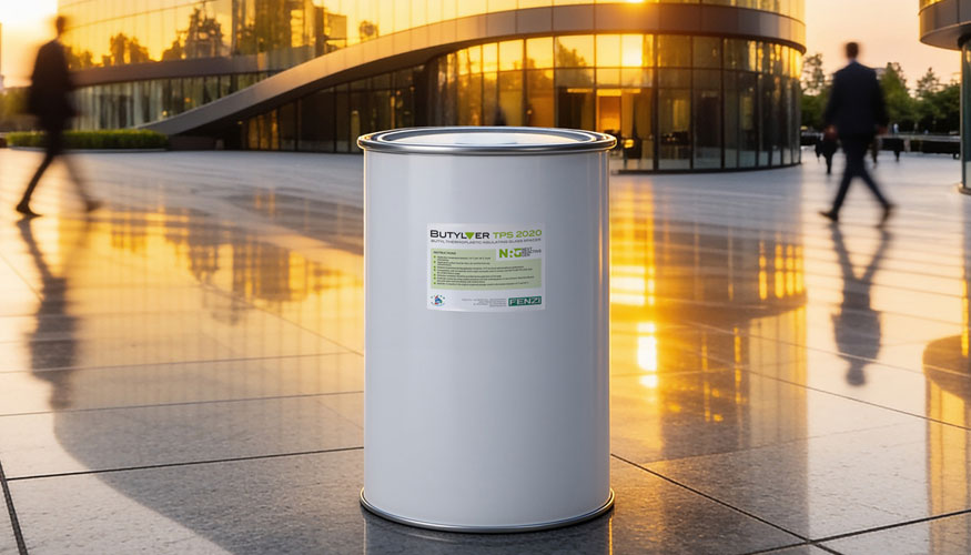 Entre las soluciones de Fenzi para el vidrio aislante se encuentra el espaciador termopl�stico Butylver TPS2020