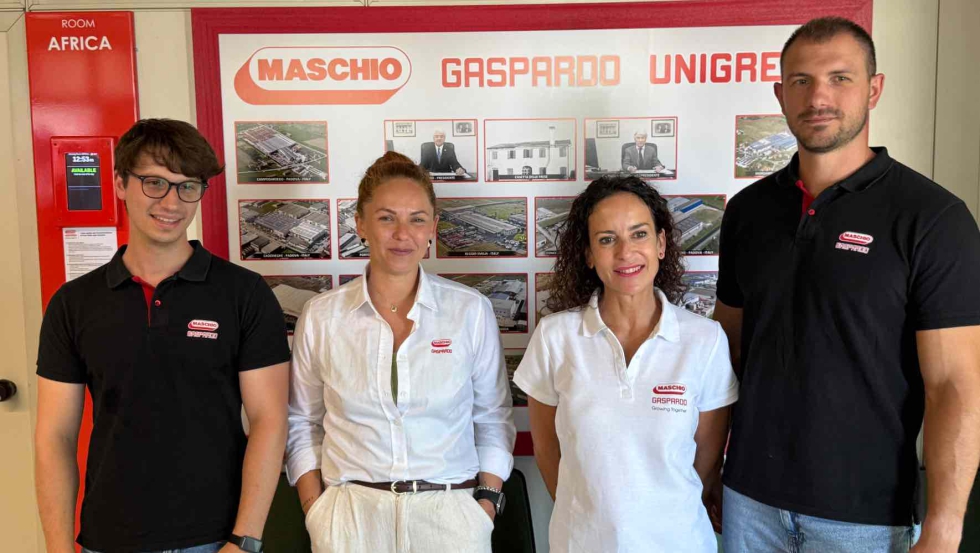 Giovanni Sartore (Academy), Silvia Cifuentes (MG Ib�rica), Vanessa Garrido (MG Ib�rica) y Lorenzo Cinetto (Academy Product Training)...