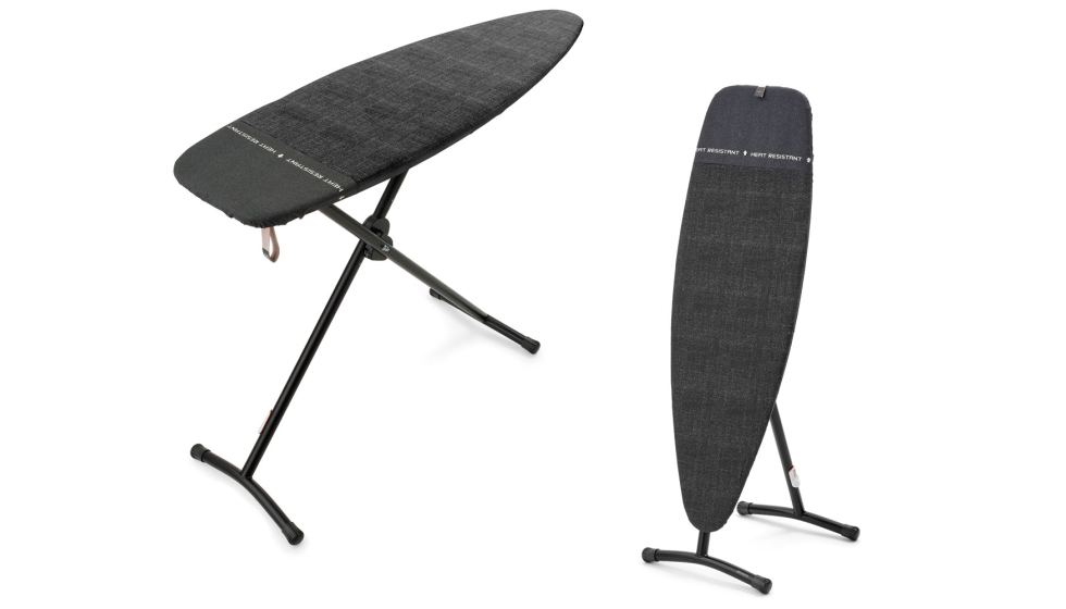 Tabla para planchar horizontal y vertical D de Brabantia en color Pepper Black...