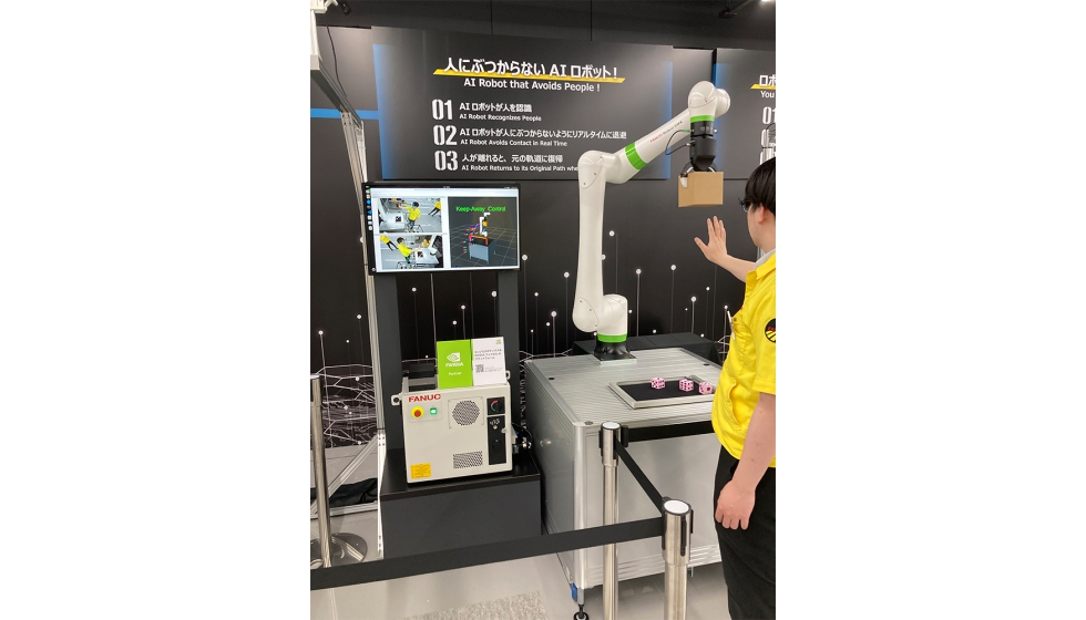 Robot con IA impulsado por la plataforma Nvidia Jetson Thor