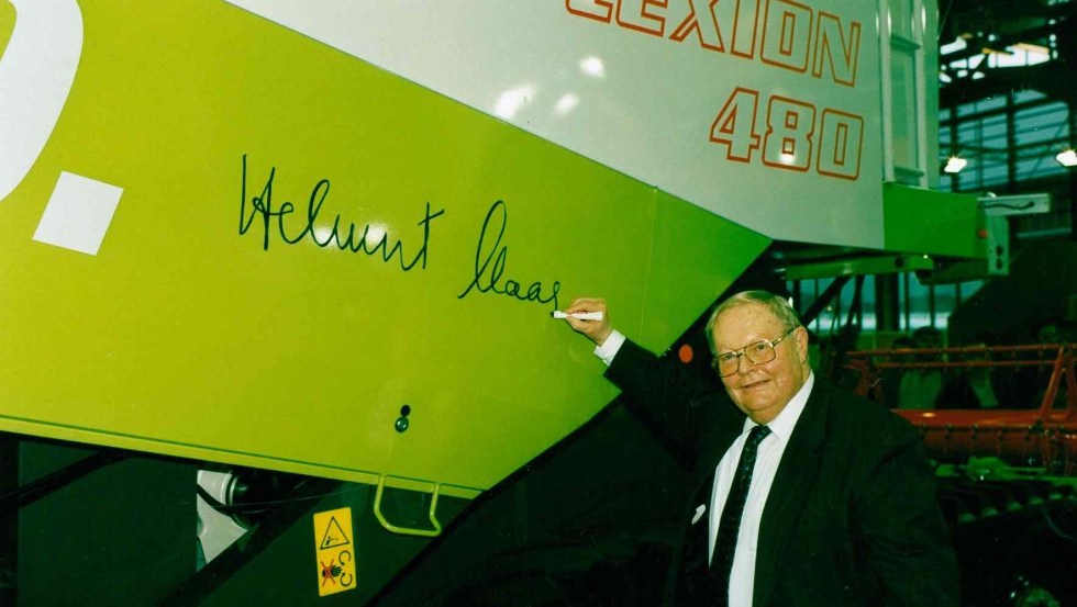 Helmut Claas falleci� el 5 de enero de 2021 a la edad de 94 a�os