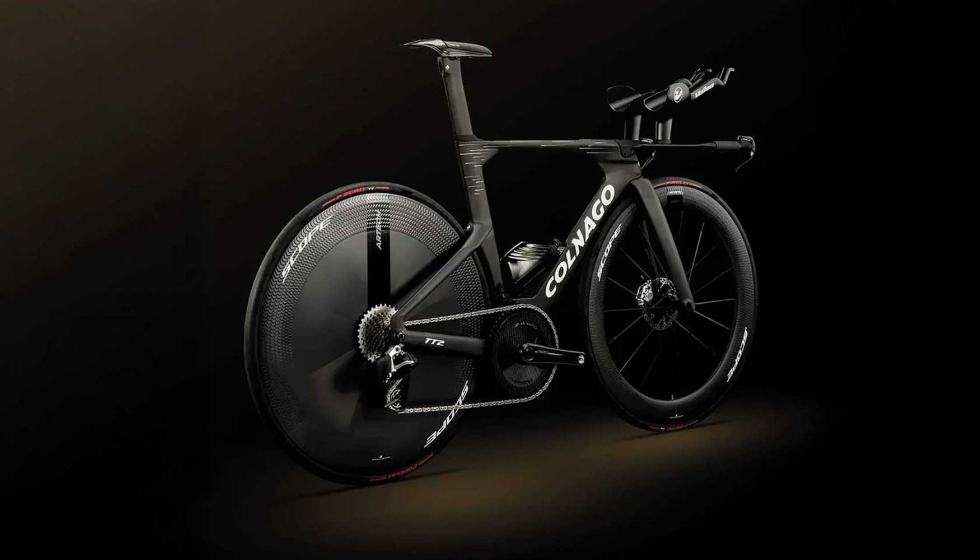 La nueva Colnago TT2 monta la rueda delantera Scope Artech 8.T y la rueda trasera Artech Disc