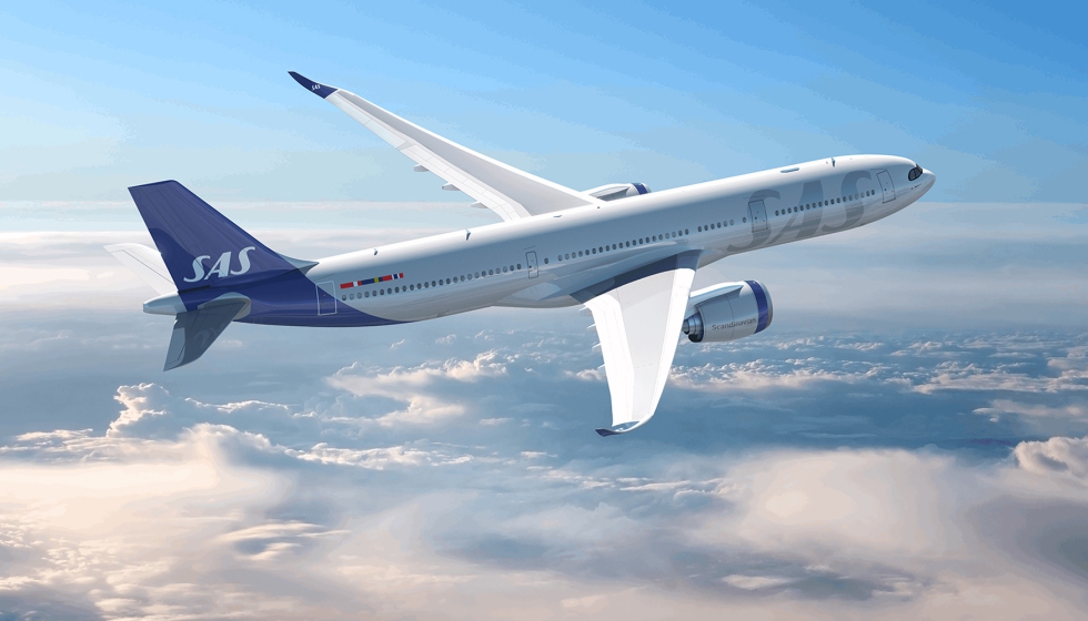 El Airbus A330-900 reforzar� la red internacional de SAS dentro de su plan de modernizaci�n de flota