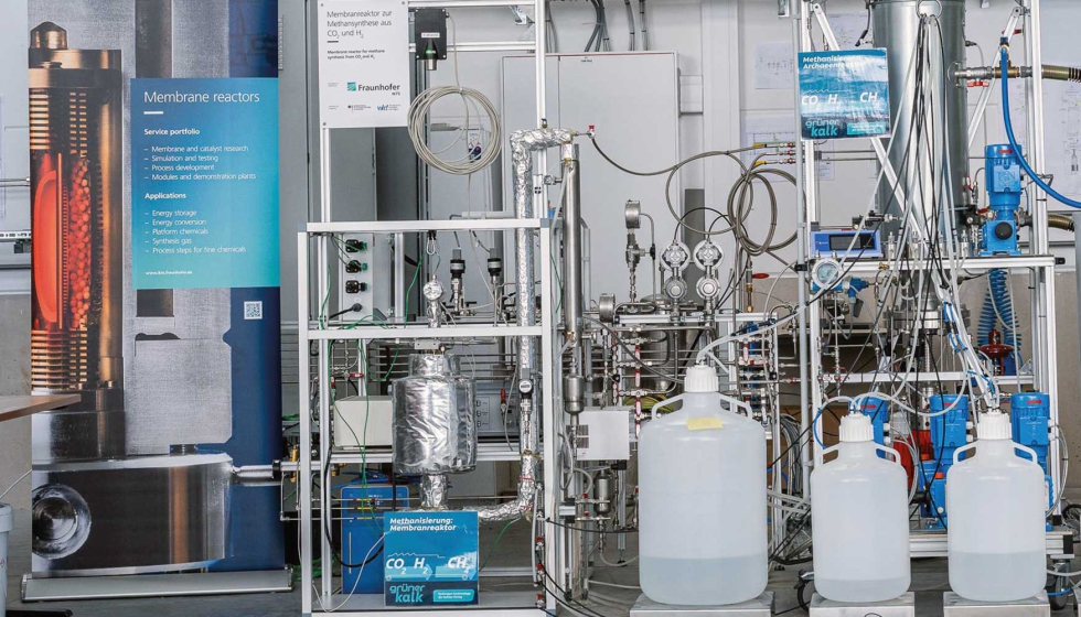 Una nueva planta desarrollada por Fraunhofer IKTS permitir� la producci�n de cal clim�ticamente neutra
