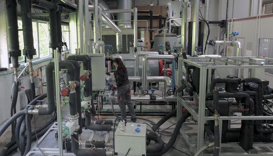 La nueva bancada de generaci�n de vapor de Tecnalia permite validar tecnolog�as de aprovechamiento de calor residual en condiciones similares a las...