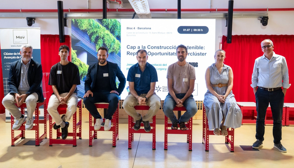 Jornada 'Hacia la construcci�n sostenible: retos y oportunidades intercl�ster' en Can Batll� (Barcelona)