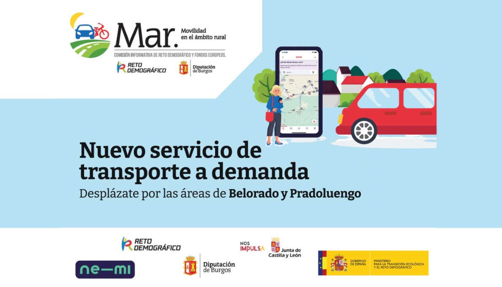 La Diputaci�n de Burgos y Nemi despliegan 'MAR'...