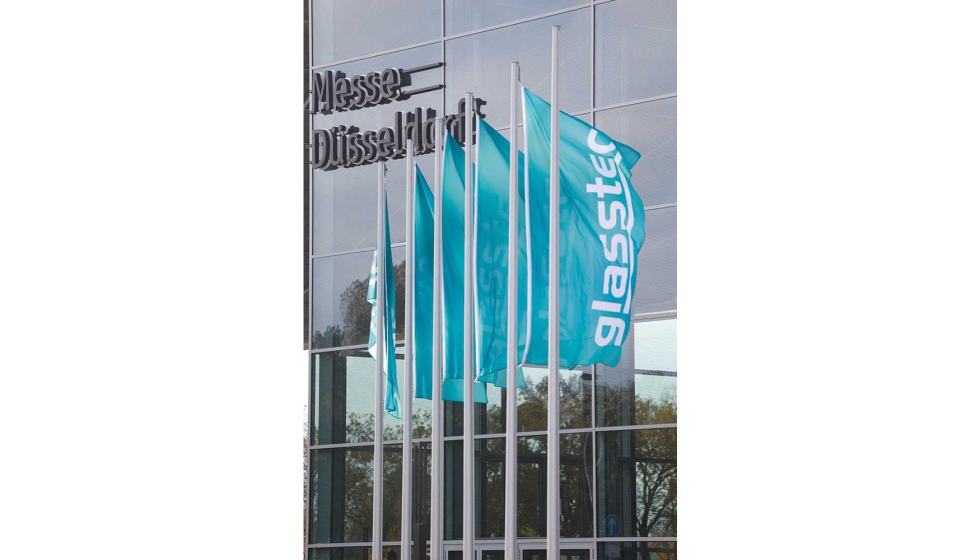 Empresas punteras de 48 pa�ses han confirmado su asistencias a Glasstec 2026. Foto: Messe D�sseldorf / ctillmann