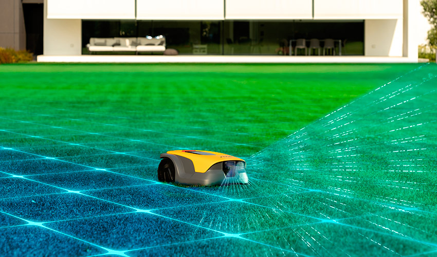 Los robots cortac�sped...