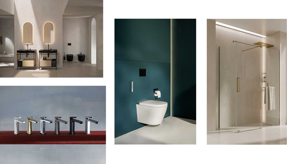 Adem�s del Premio Delta Trayectoria, Roca obtuvo cuatro Premios Delta de Bronce por las colecciones Meridian, Kay, In-Wash Vorea y Alisio...