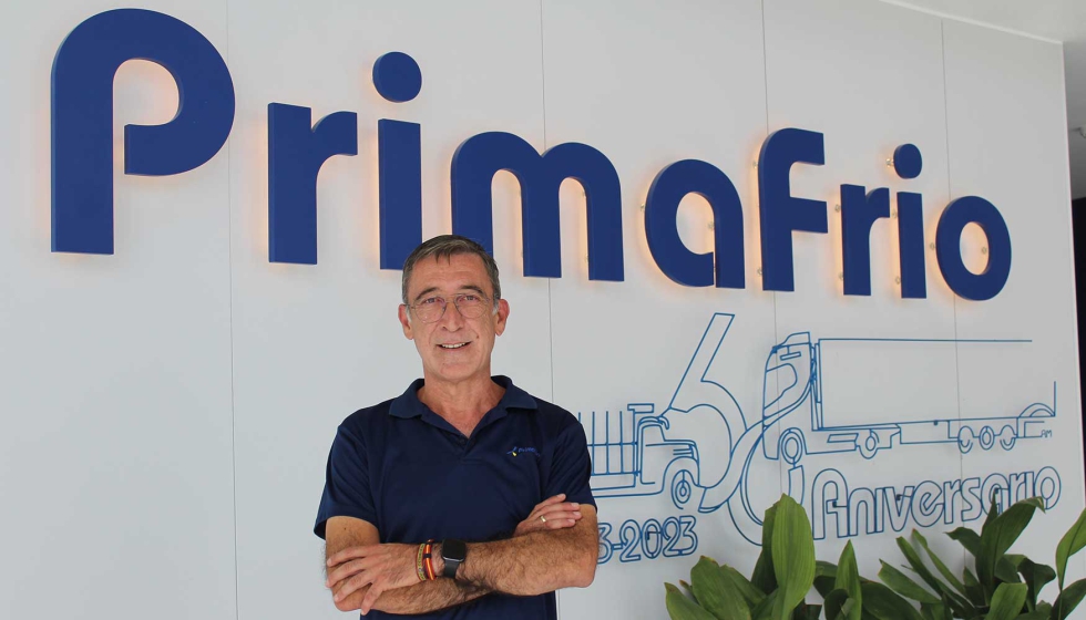 Andr�s Casta�eda, responsable del departamento de Consumos y Conducci�n Eficiente de Primafr�o