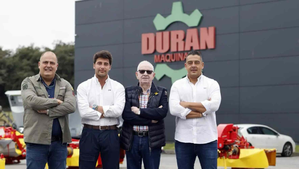 Tres generaciones de la familia Dur�n