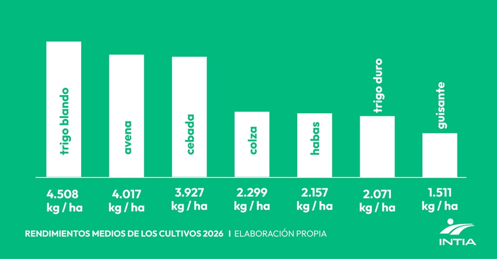 Los datos definitivos de la campa�a cerealista sit�an la producci�n un 3% por debajo de la media de las cinco �ltimas campa�as...