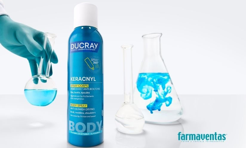 Foto de Nuevo Spray Corporal Secante Aniimperfecciones de Keracnyl