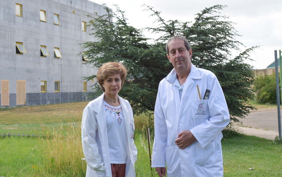 Los investigadores Sara del R�o y Rafael �lvarez Nogal