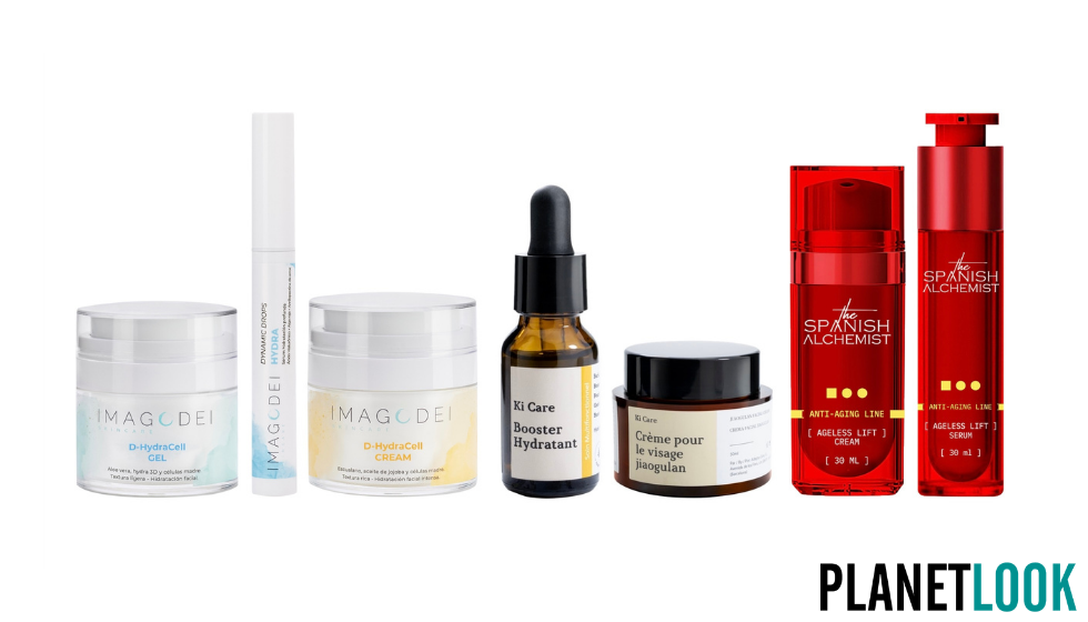 De izquierda a derecha: Imago Dei Skincare, Ki Care y The Spanish Alchemist