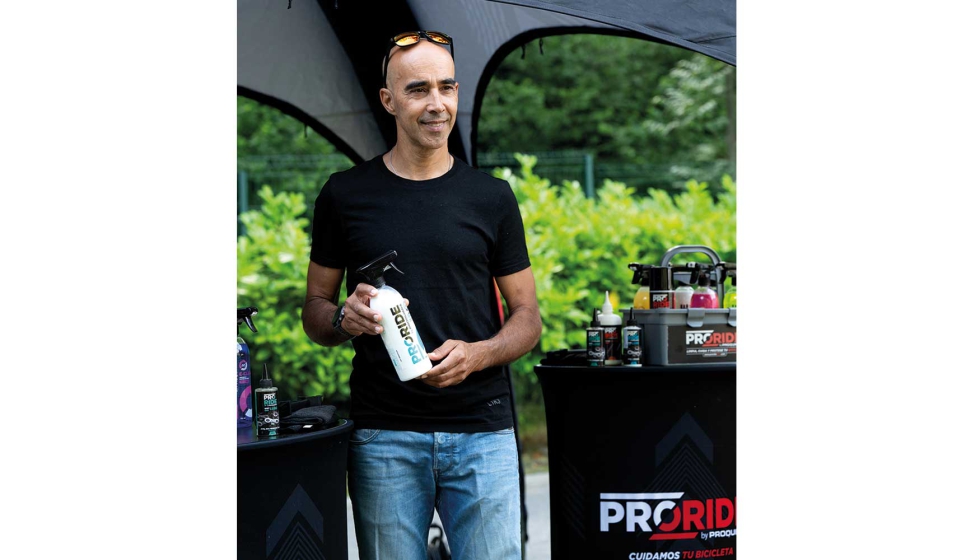 Tomi Misser, m�ltiple campe�n del mundo y embajador de PRORIDE