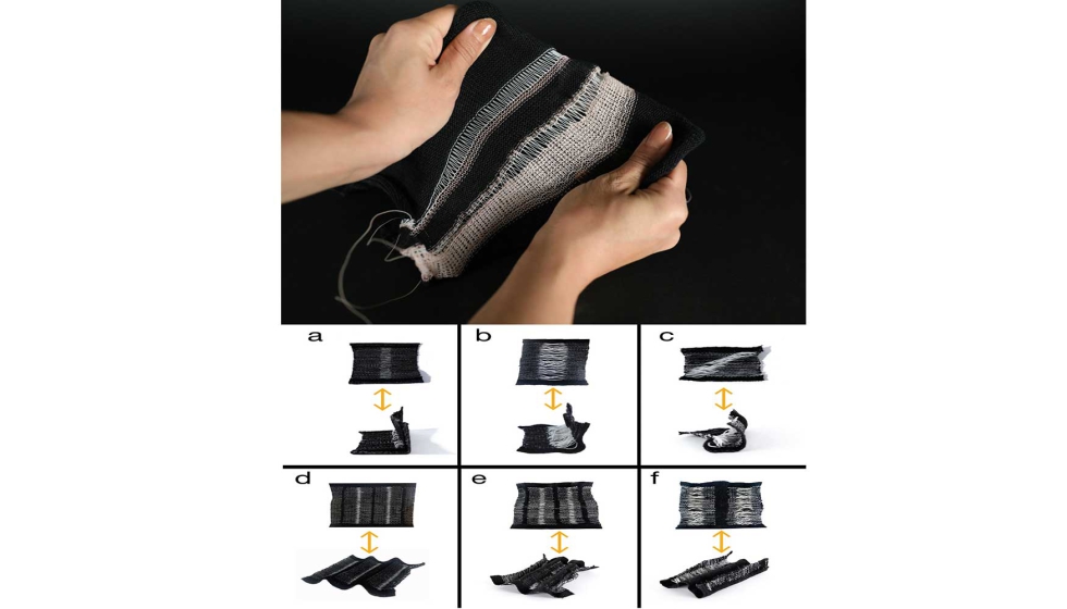 FibeRobo, una fibra basada en elast�meros de cristal l�quido que cambia de forma con el calor...