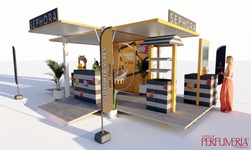 Foto de Sephora lleva su tour de verano a Barcelona, Puerto Ban�s e Ibiza con pop ups experienciales